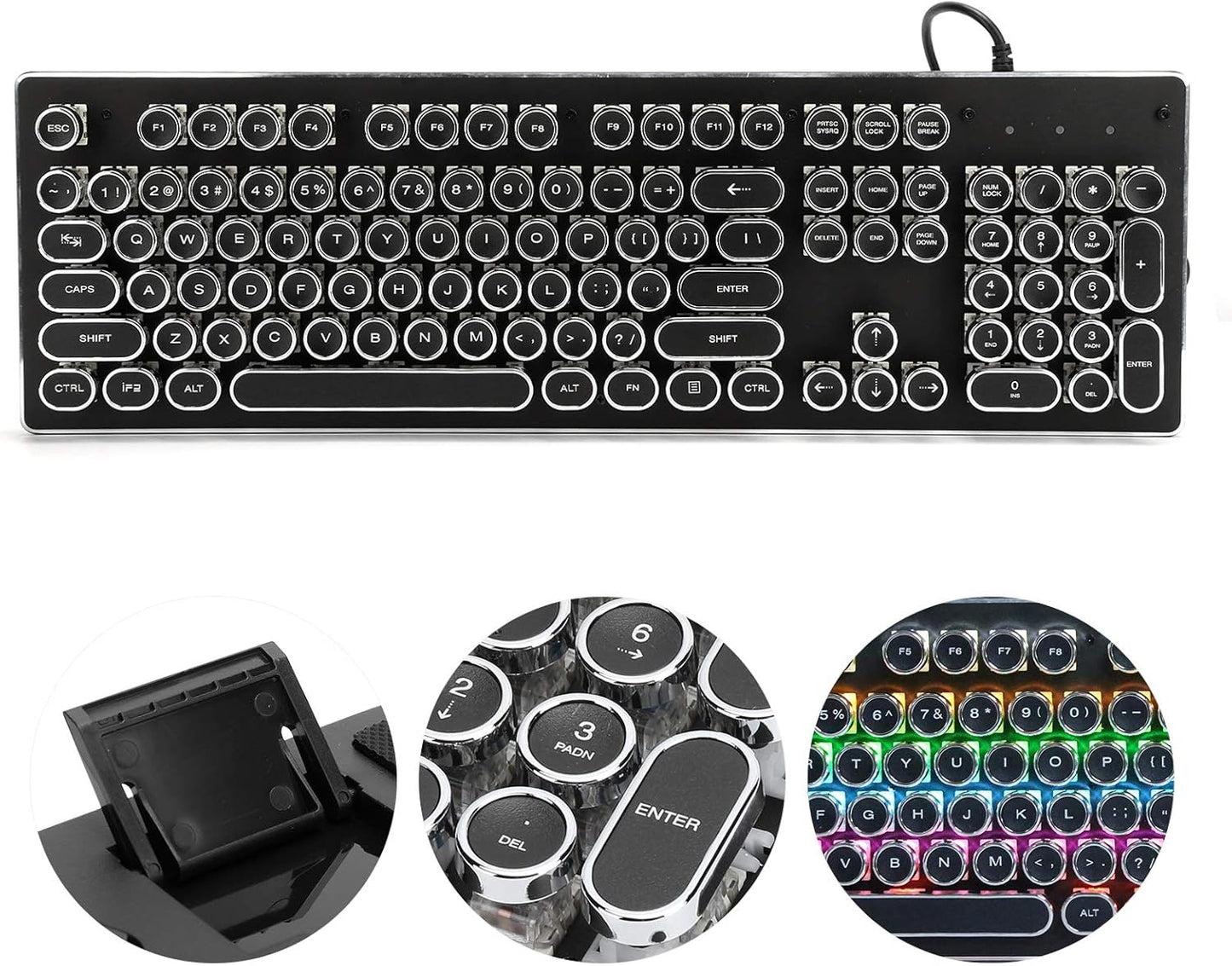 HJK920 - Teclado mecánico universal para computadora.