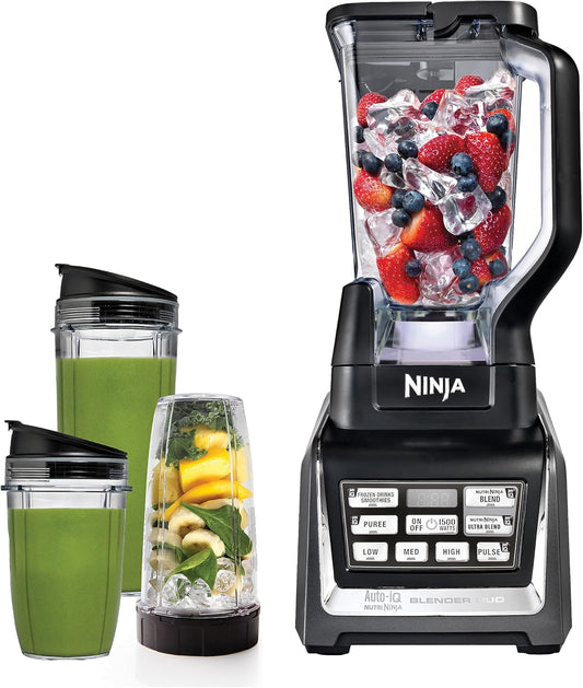 Nutri Ninja Ninja Blender Duo, Licuadora duo con Auto-iQ.
