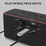 Monster Shock Plus - Altavoz Bluetooth con Sonido Estéreo.