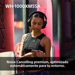Auriculares Sony WH-1000XM5SA, Sensor táctil, Alexa (USADOS).