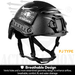 Casco tipo táctico para Paintball  Action Union Mediano