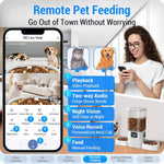Dispensador Comida Frienhund 7L Doble Aut Con camara