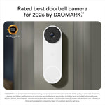 Timbre de Puerta, Google Nest, cableado, 3ª gen, 2K/night v. (USADO)