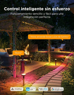 Luces de camino Govee H7056, impermeables IP66, iluminación de paisaje