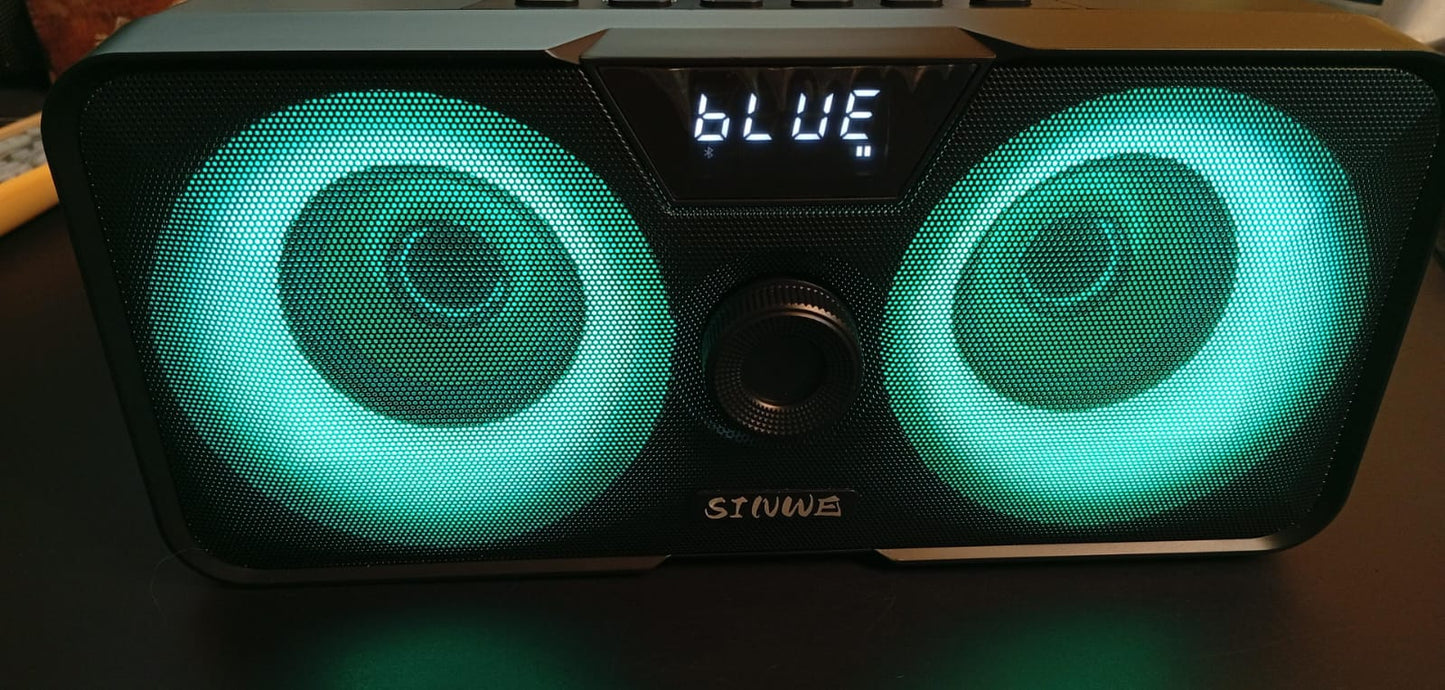 Máquina de karaoke para adultos y niños con 2 micrófonos, SINWE.