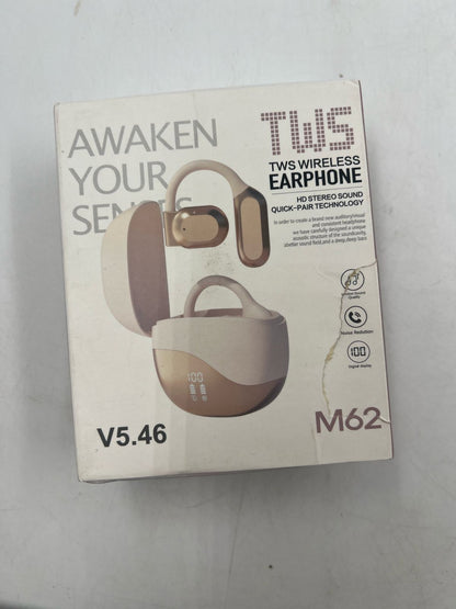 Auriculares TWS M62 inalámbricos Bluetooth conducción ósea (USADO)