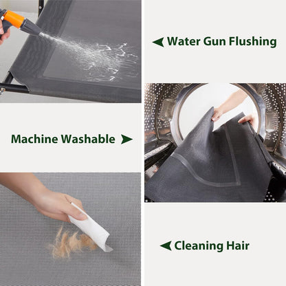Cama Elevada M Refrescante para Perros Portátil (con detalle)