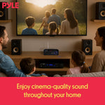 Amplificador de potencia estéreo inalámbrico Bluetooth PYLE