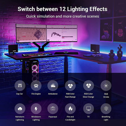 Luces LED  SmallRig Glide RGBIC Inteligentes Pared Gaming