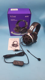 Audífonos Gamer FIFINE AmpliGame H19 RGB Con Cable