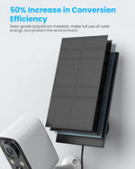 Cámaras de seguridad de panel solar inalámbricas para exterior. FOAOOD