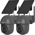 Cámaras De Seguridad ARCCTV Inalámbricas Para Exteriores Con Energía Solar