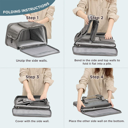 Lesure Mochila Transportadora para Mascotas.