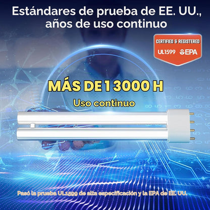 Bug Zapper Amufer eléctrico para interiores y exteriores, 4000 V