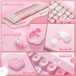 YUNZII C75 - Teclado Mecánico Inalámbrico Para Juegos.(USADO)