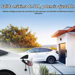 Cargador EV de nivel 2, TopAutoGear, 50A-240V, enchufe NEMA 14-50