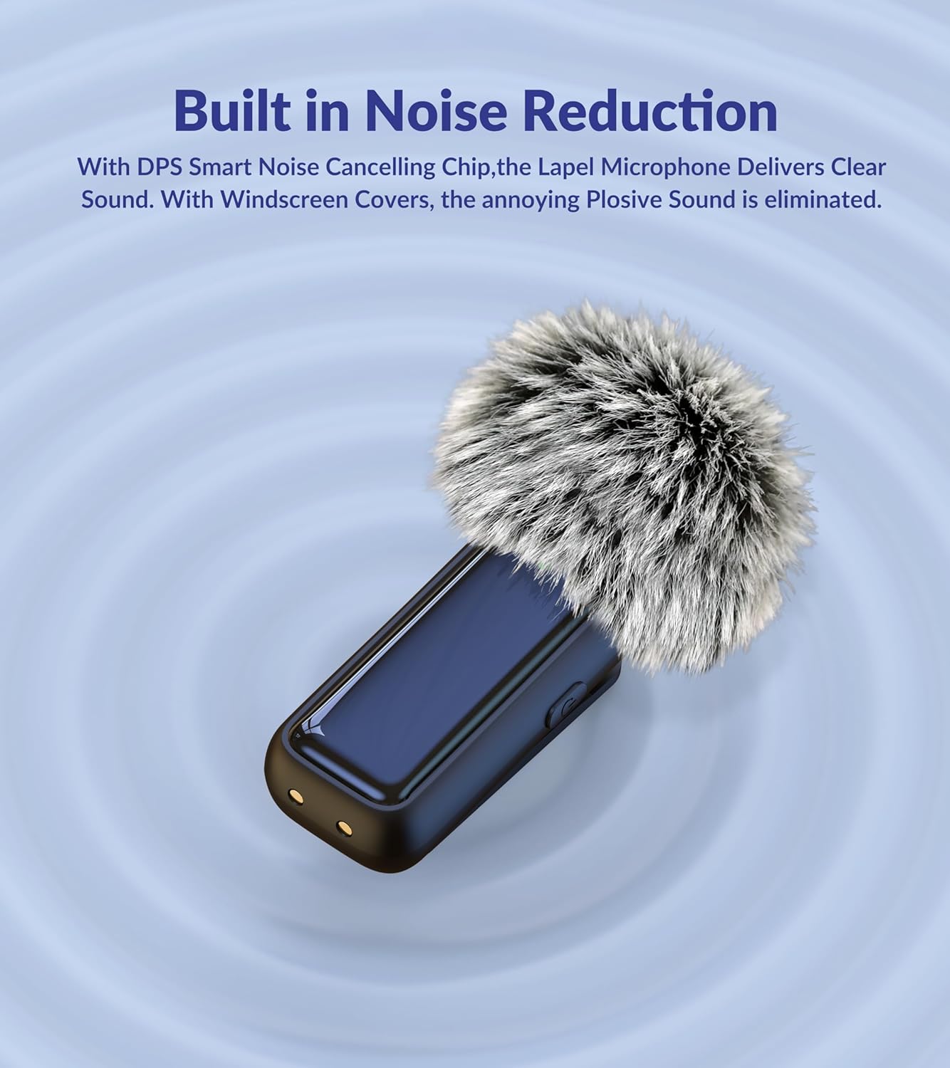 NPTCL - Micrófono inalámbrico para iPhone Android.