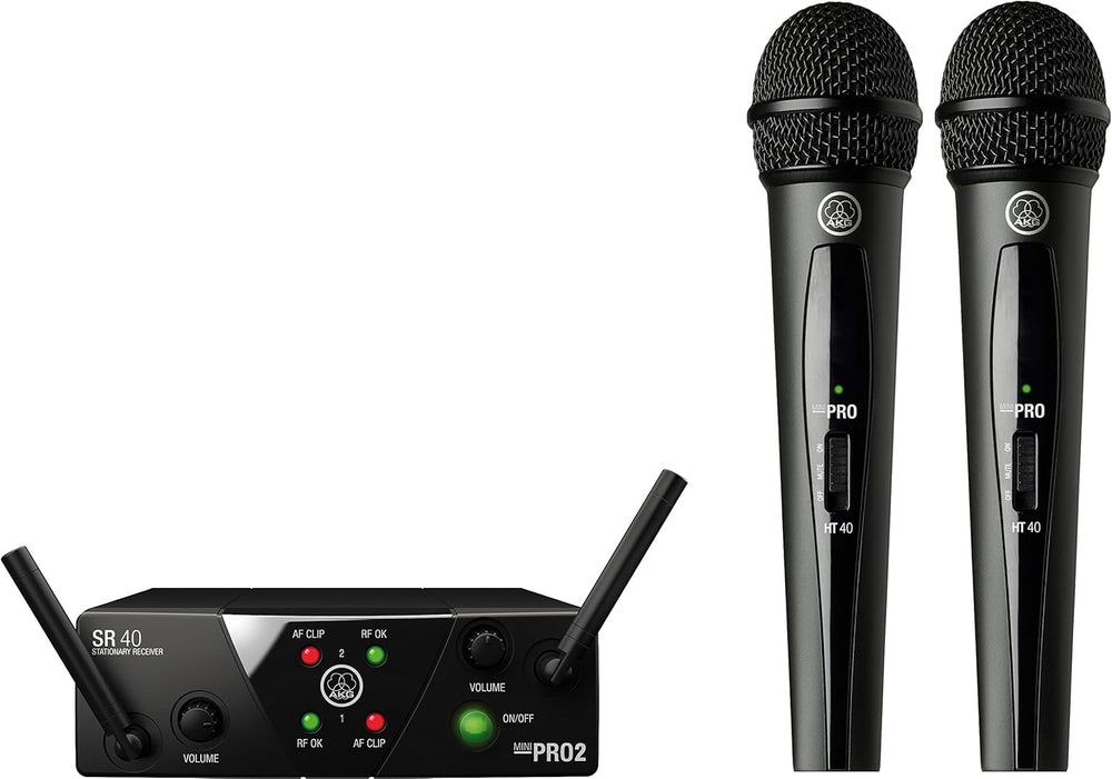 AKG Pro Audio Sistema de micrófono inalámbrico, wms40