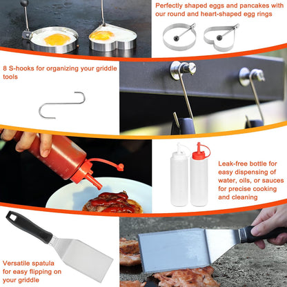 Kit Accesorios Parrilla DY DECENT FAMILY 39 Piezas. CAJA ABIERTA