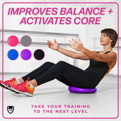 Cojín de equilibrio URBNFit disco fortalecimiento torso (USADO)