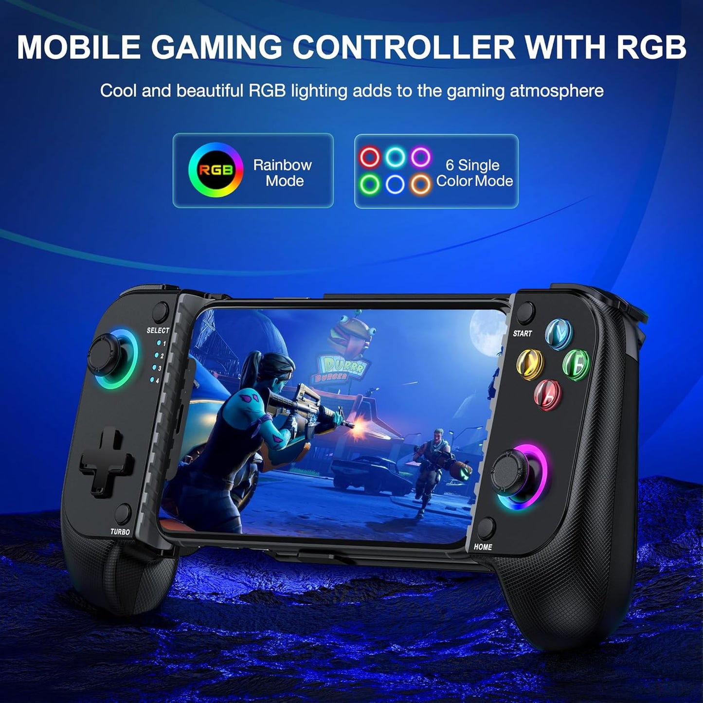 Controlador de Juego Móvil para iPhone/Android.
