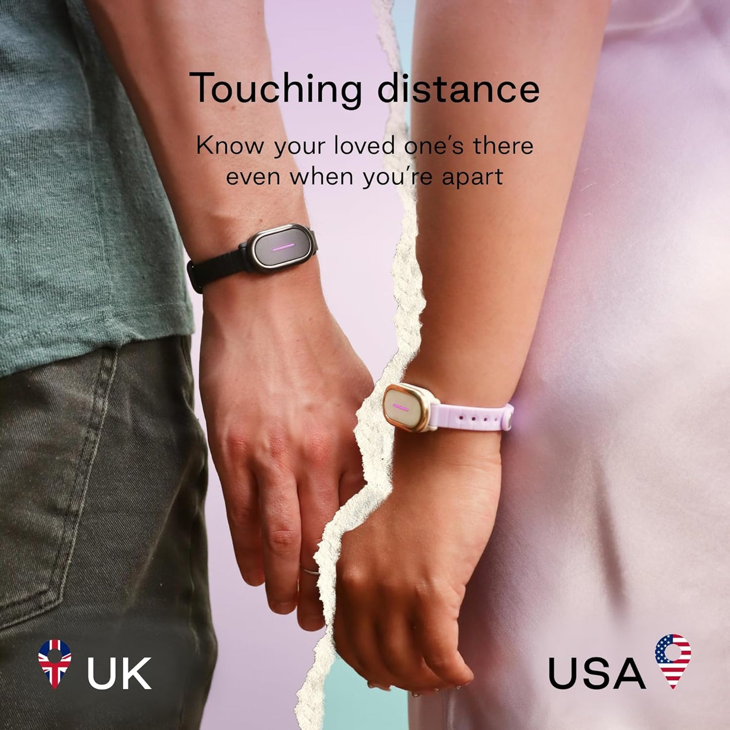BOND TOUCH 4 pulsera inteligente para parejas (1 unidad)