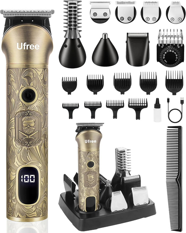 Afeitadora Eléctrica  Kit De Afeitado Inalámbrico UFREE (DETALLE)