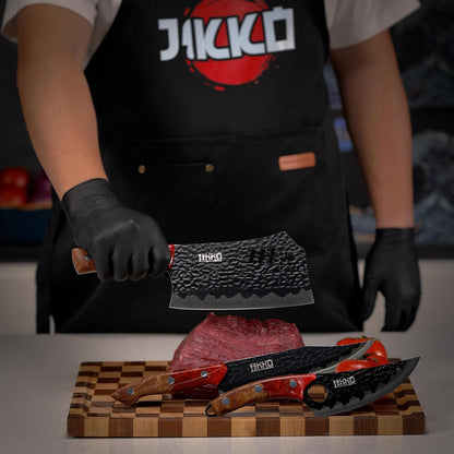 Cuchillo de carne japonés Jikko, Phoenix Edition, hoja de 7.3".
