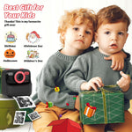 Cámara de fotos instantánea para niños color negro