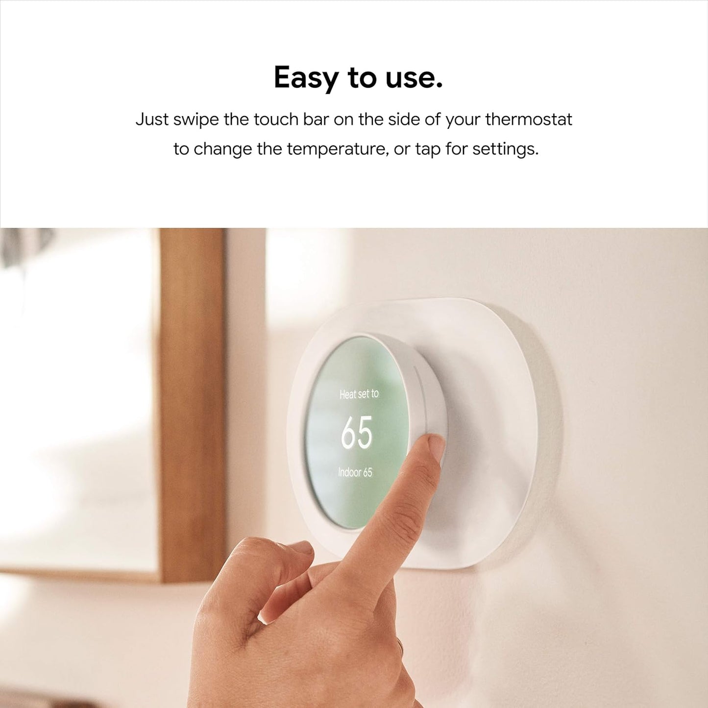 Google Termostato inteligente Nest para el hogar (USADO)
