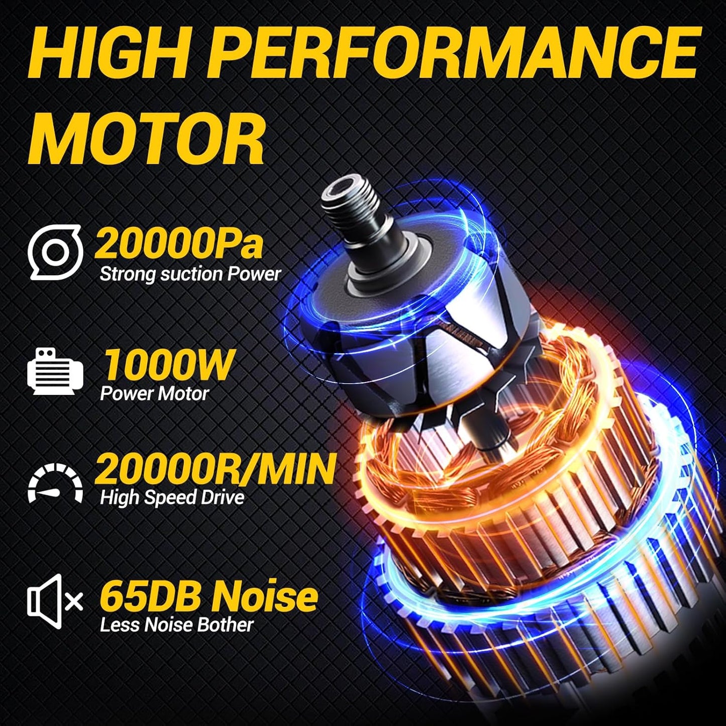 Aspiradora inalámbrica compatible con bat. max. 20V (sin batería).