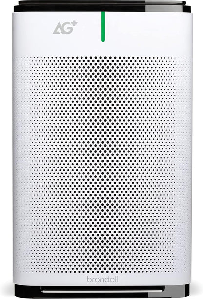 Pro Purificador de aire limpio con tecnología Aurabeat AG+ Brondell P700BB-W