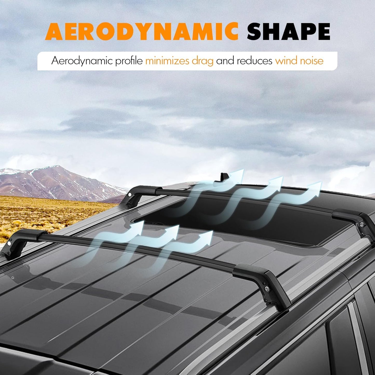 Barra Transversal de Techo Especial para SUV 2021