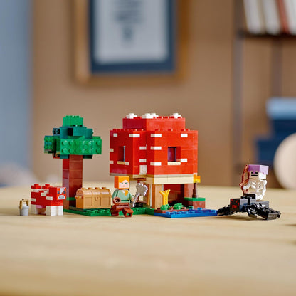 LEGO Kit de Construcción Minecraft 21179 La Casa-Champiñón.