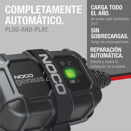 Cargador NOCO GENIUS2D 12V 2A Mantenimiento Batería (USADO)
