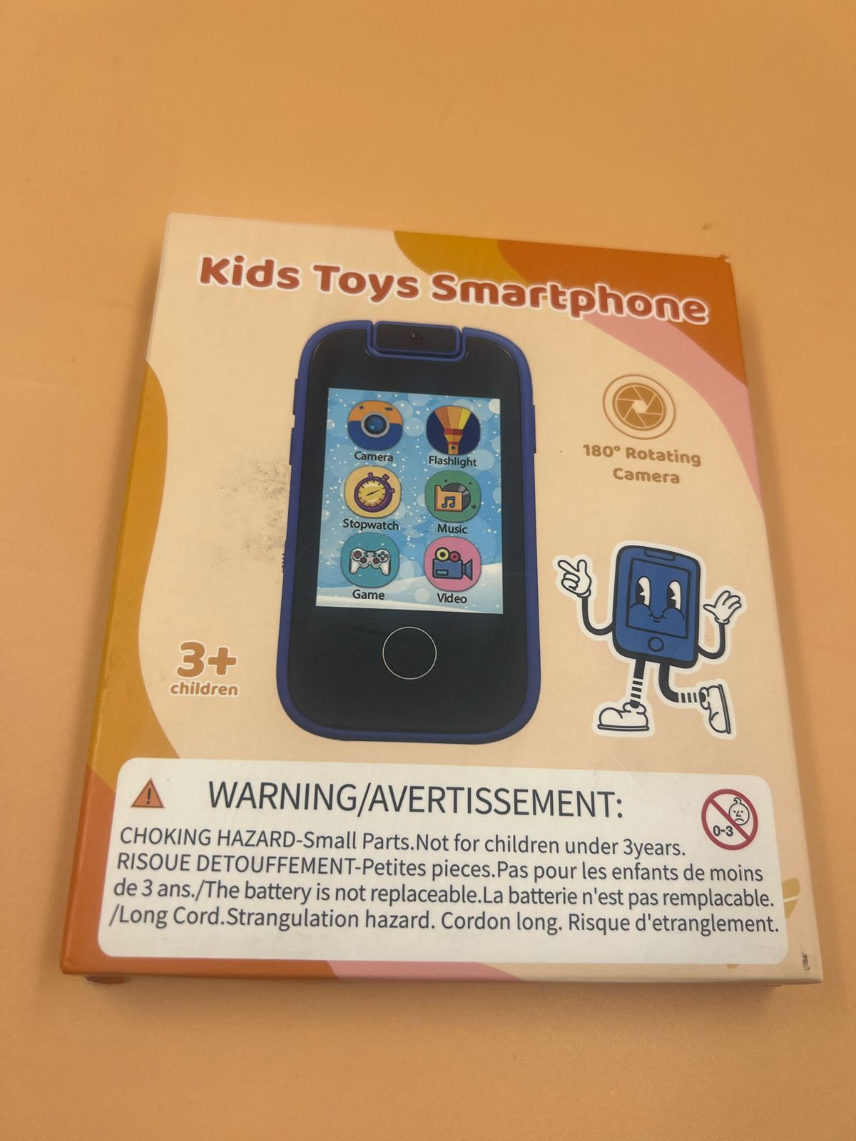 Teléfono para niñas cámara dual y juegos (USADO)