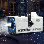 Máquina De Nieve Con 12 Luces Led, Tcfundy, Copos (USADA).