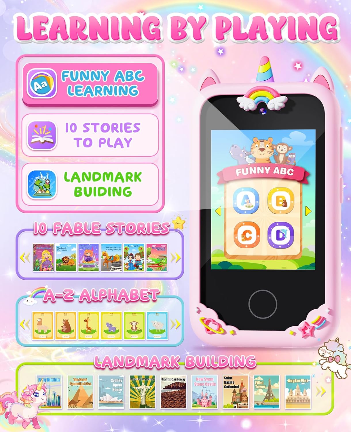 Regalos de teléfono inteligente para niñas.