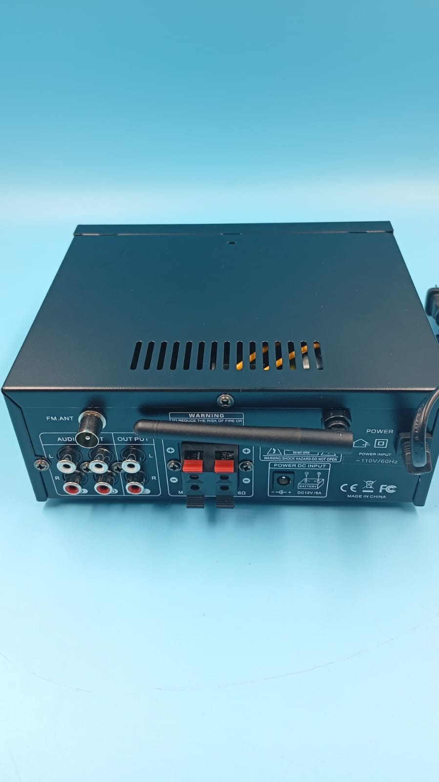 Receptor amplificador de audio estéreo KS-33BT