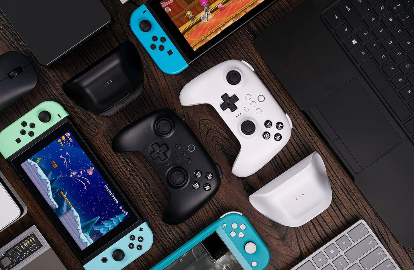 Mando Bluetooth 8Bitdo Ultimate con base de carga