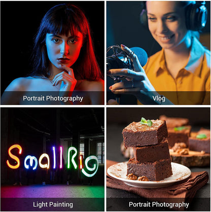 Luces LED  SmallRig Glide RGBIC Inteligentes Pared Gaming
