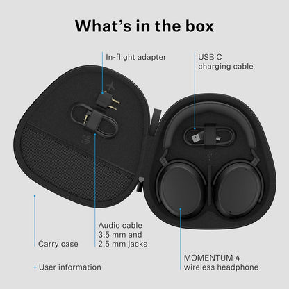 Auriculares Bluetooth  Sennheiser Momentum 4 Brown