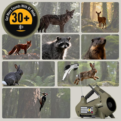 Llamador Electrónico Para Coyotes Con Señuelo