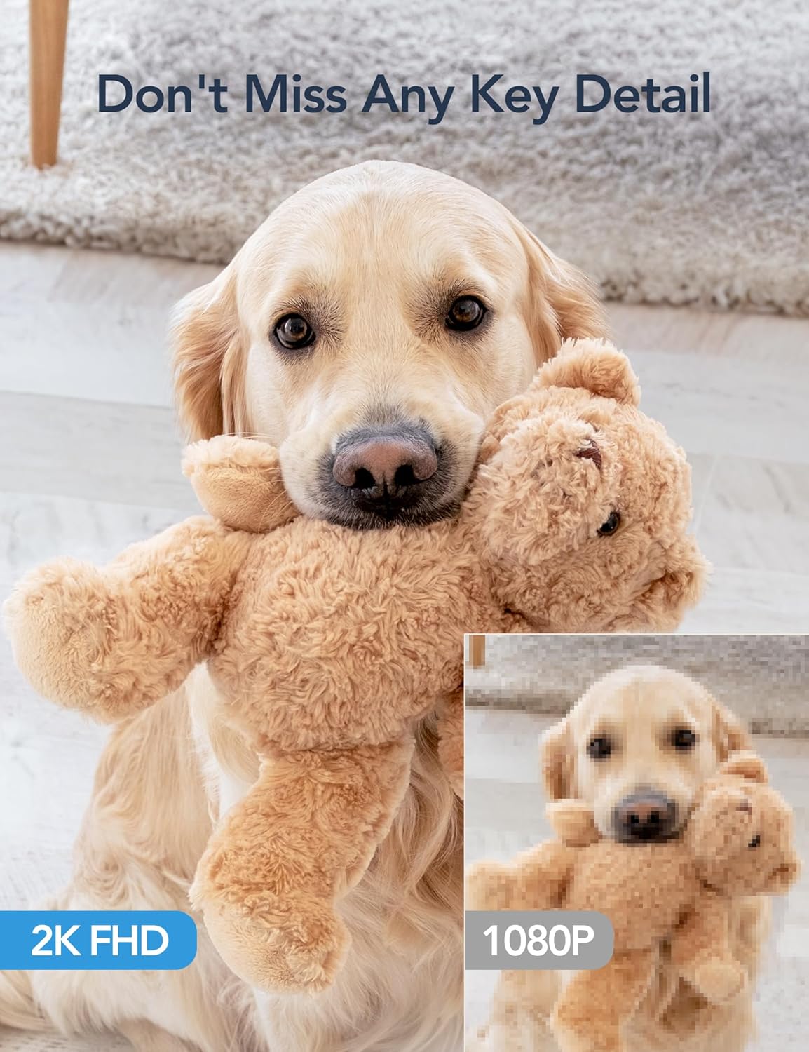 GNCC 2K Cámara Vigilancia WiFi Visión Nocturna (USADO)