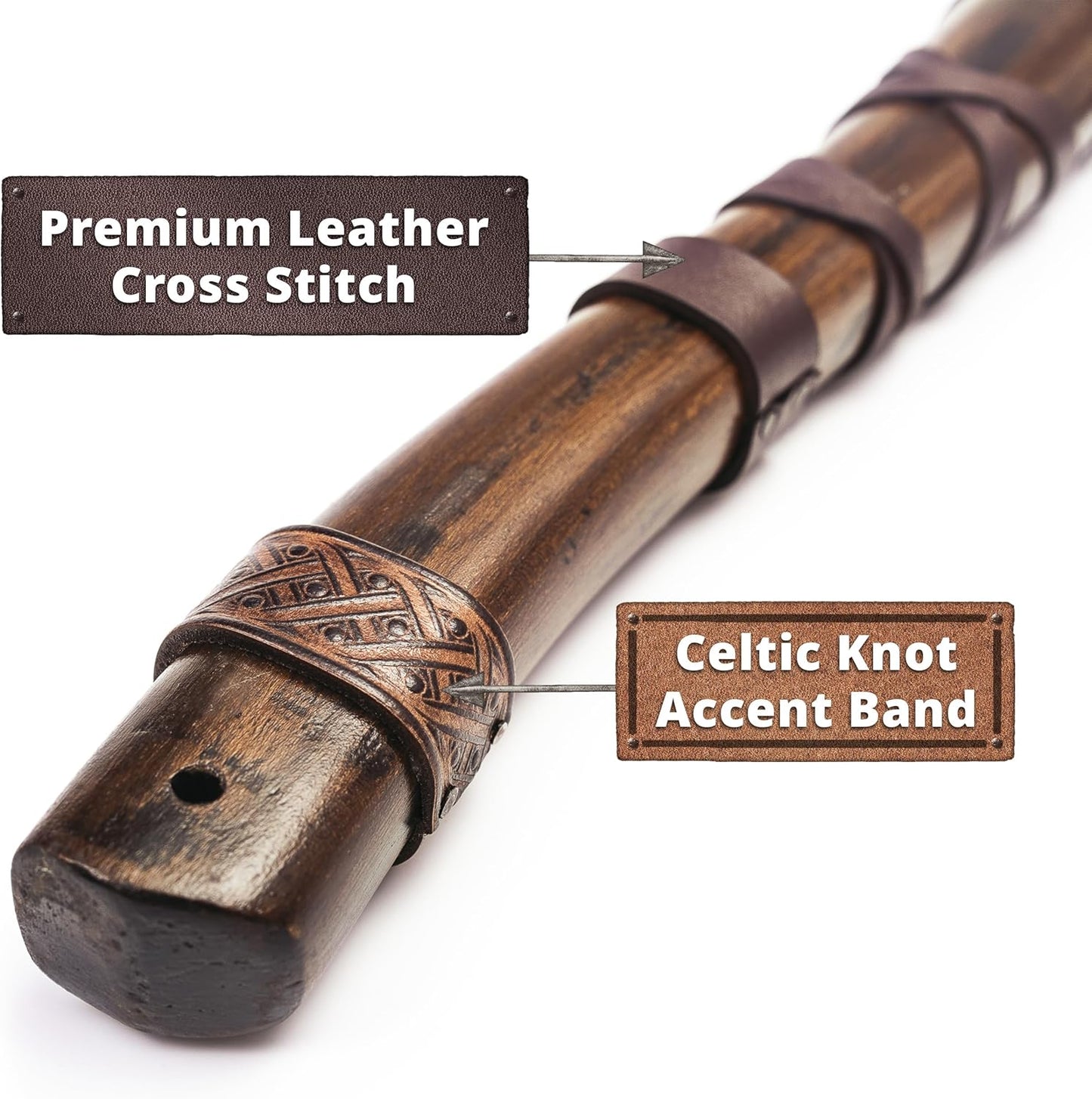 Norse Tradesman Hacha Vikinga, 14", acero al carbono, mango teca.