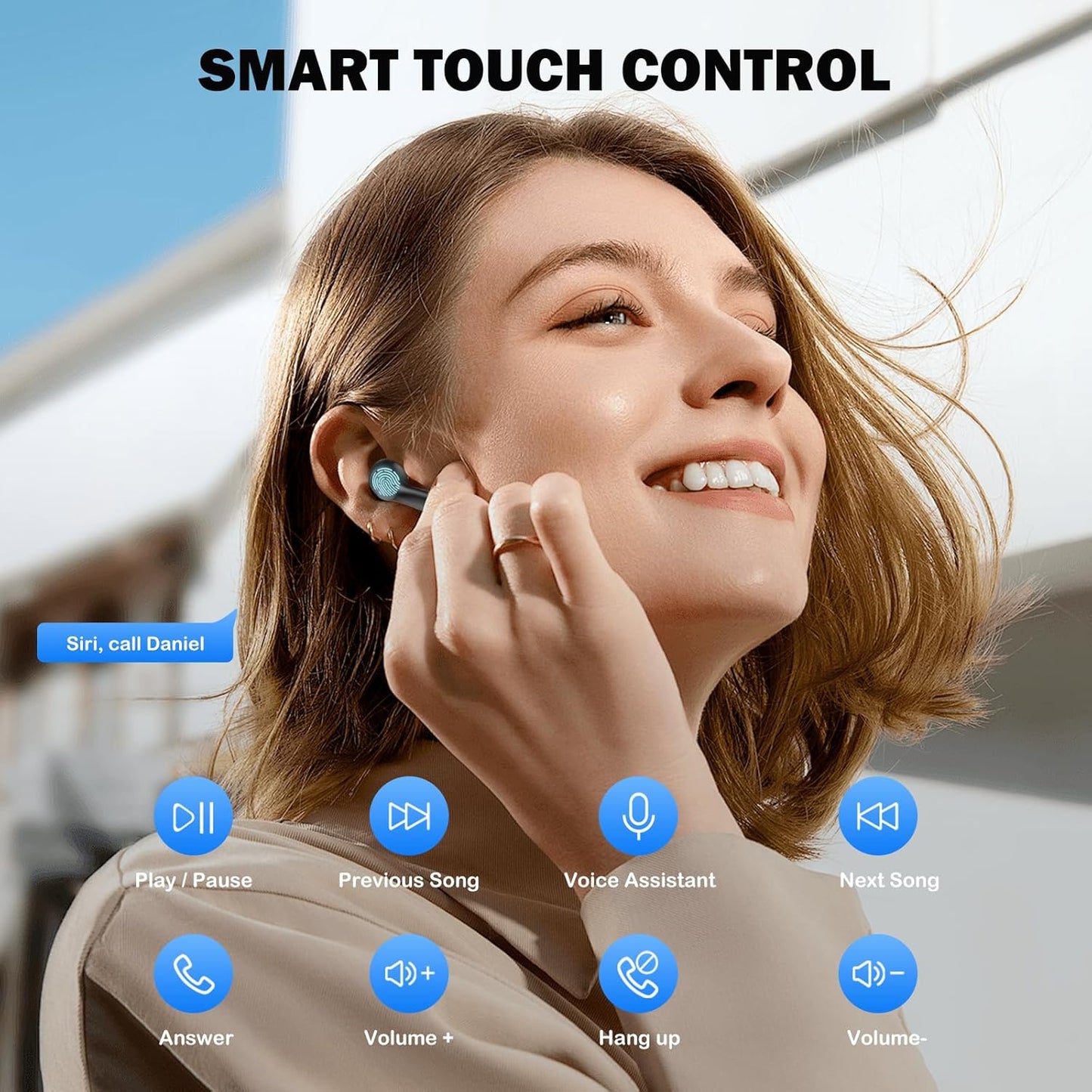 HTC Audifonos Inalambricos Bluetooth 5.1.(USADOS)