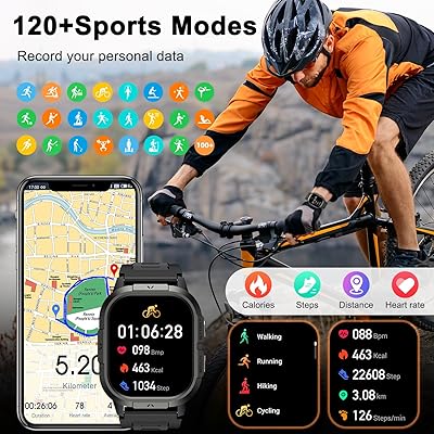 Reloj inteligente para hombre con rastreador de actividad física