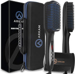 Alisador de barba y cabello Arkam para hombres, anti-quemaduras.