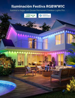 Luces para exterior Govee Pro H706, 200ft, impermeables (USADO)