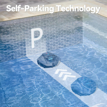 Robot Aspirador Piscina WaveRobo X1 Inalámbrico 120 Min